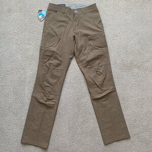 KUHL Renegade Pant 30x34 Klassik Fit Softshell Quick Dry Buckskin Khaki NWT